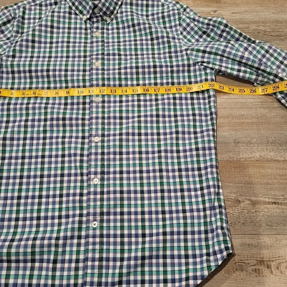 Banana Republic Custom 078 Wash Shirt Grant Fit  Button Up Shirt Mens Size Large